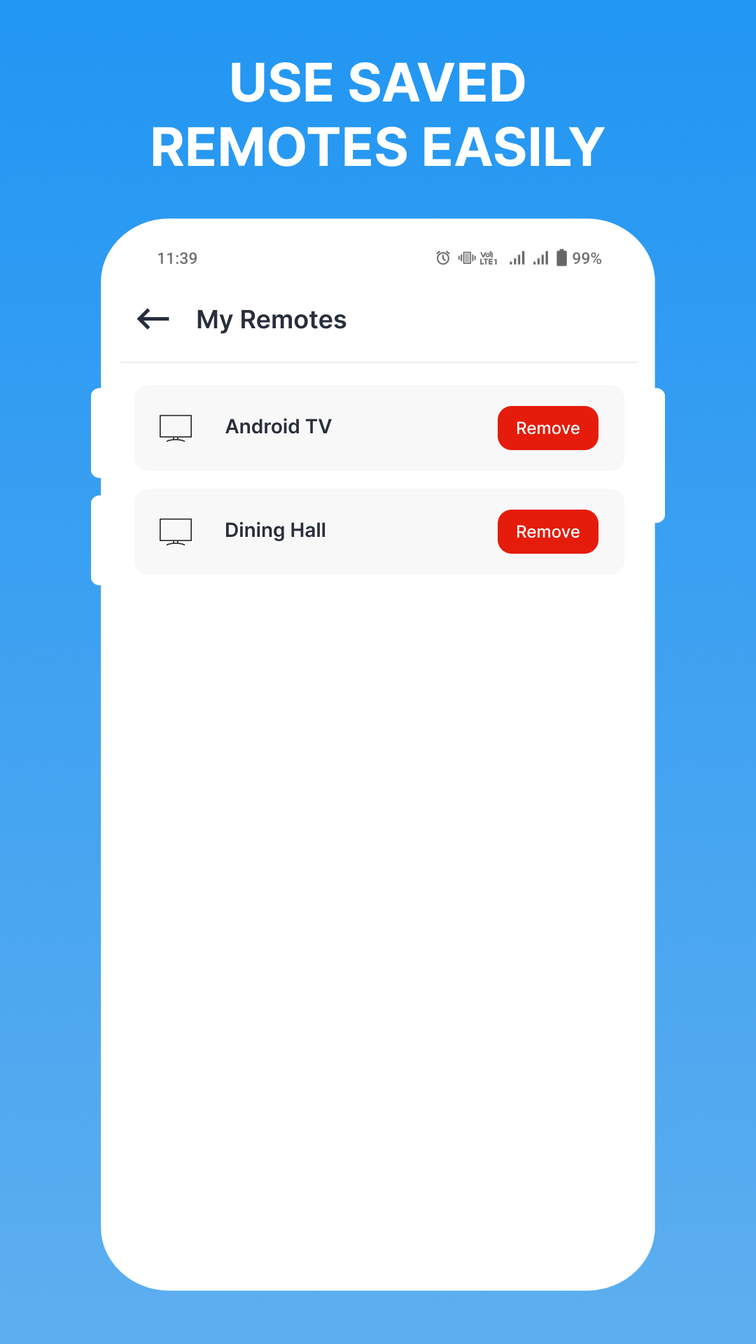 اسکرین شات 8 برنامه Remote Control for Android TV