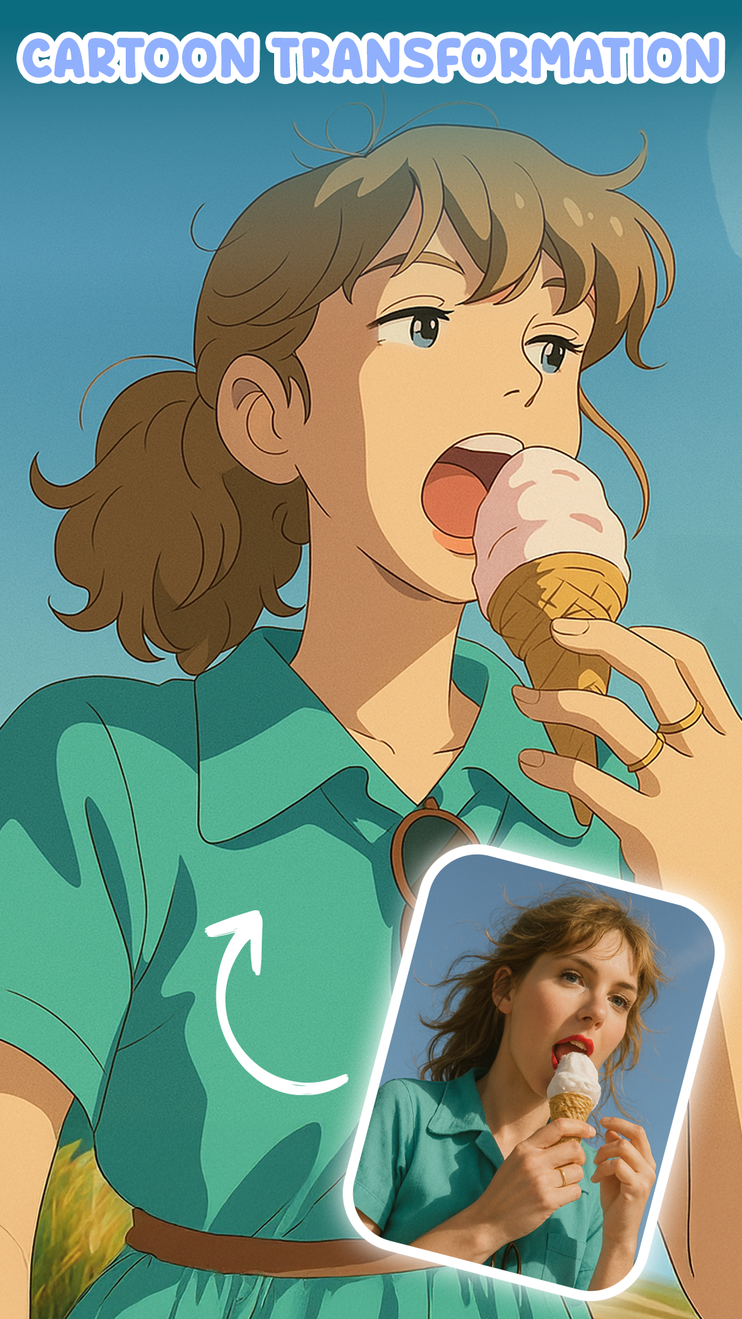 اسکرین شات 1 برنامه Annie: AI Photo Generator