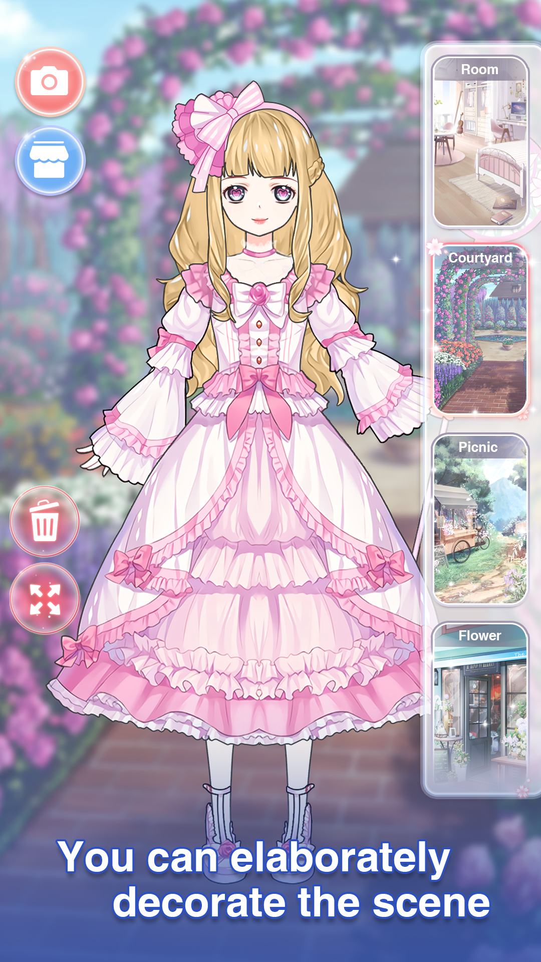 اسکرین شات 4 بازی Anime Princess Dress Up Game!