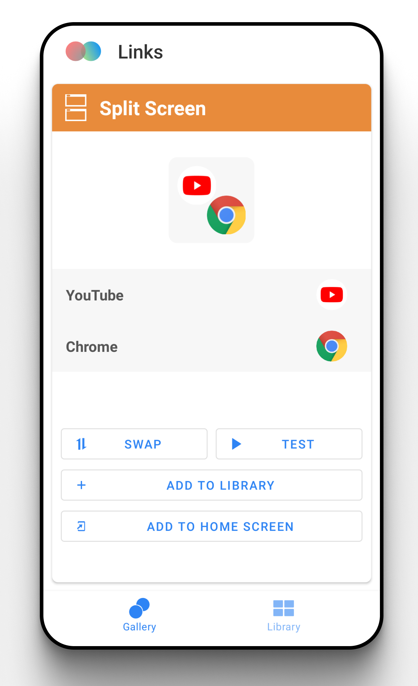 اسکرین شات 7 برنامه Links-Shortcut Manager