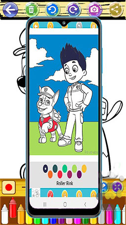 اسکرین شات 2 بازی رنگ آمیزی سگهای نگهبان