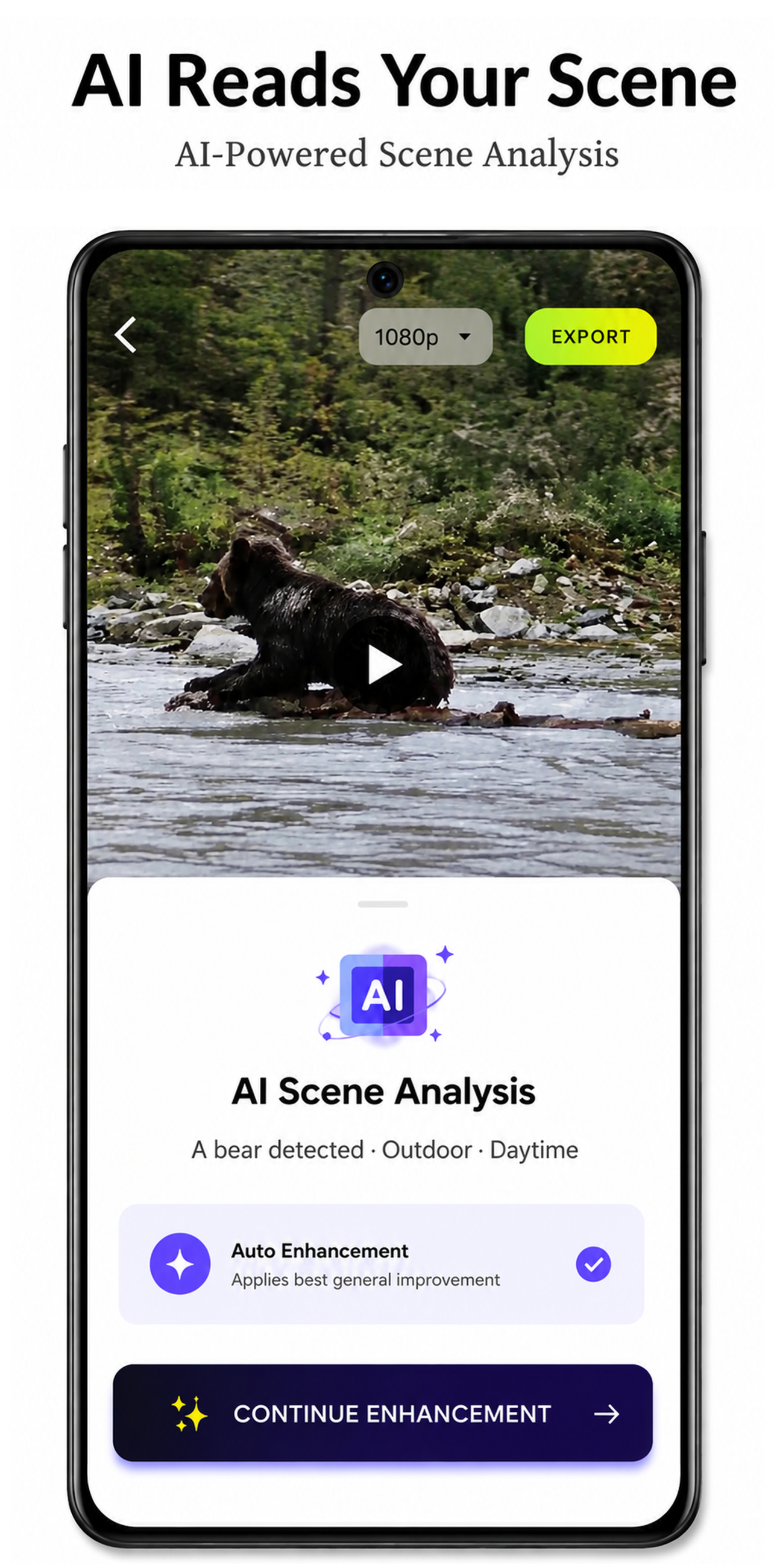 اسکرین شات 6 برنامه AI Video Enhancer - Upscaler