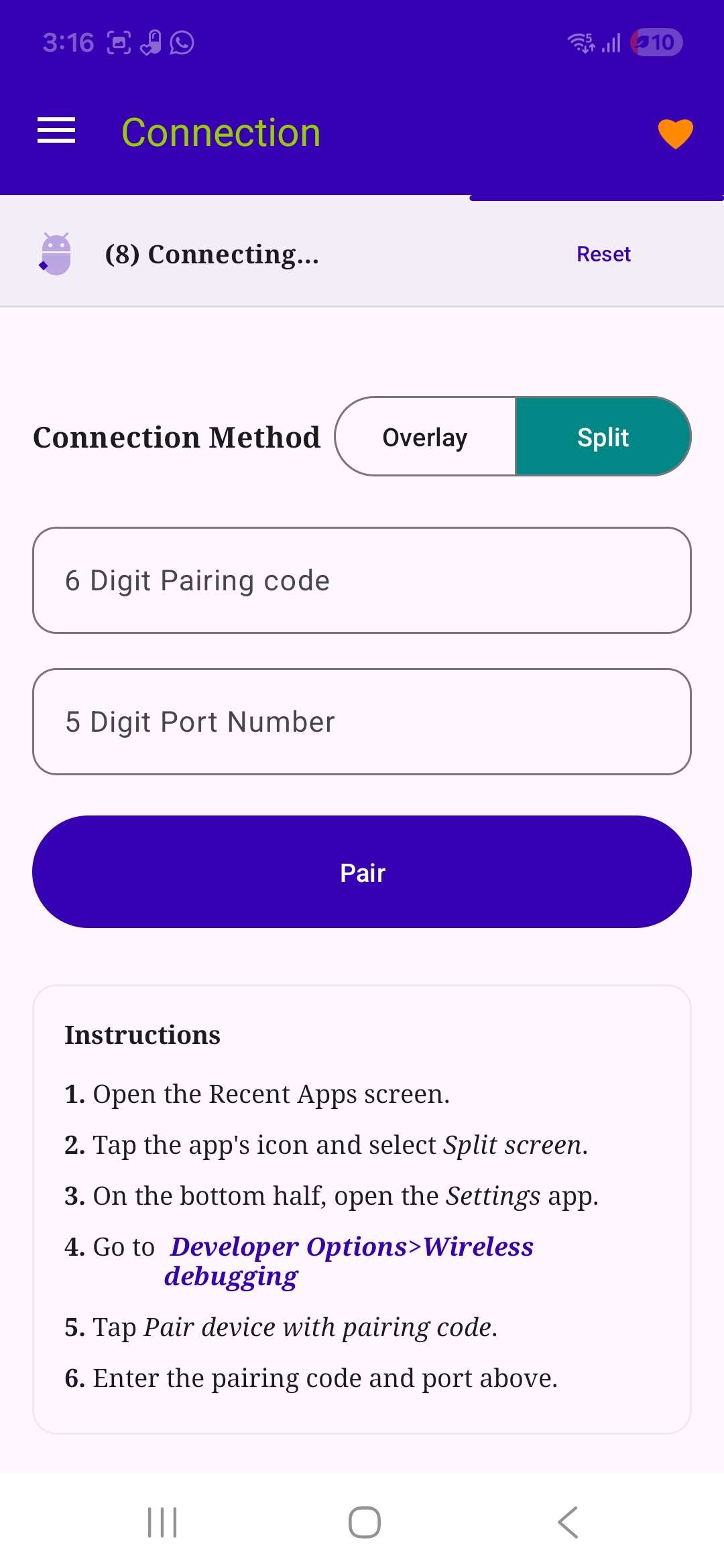 اسکرین شات 1 برنامه LADB Connect