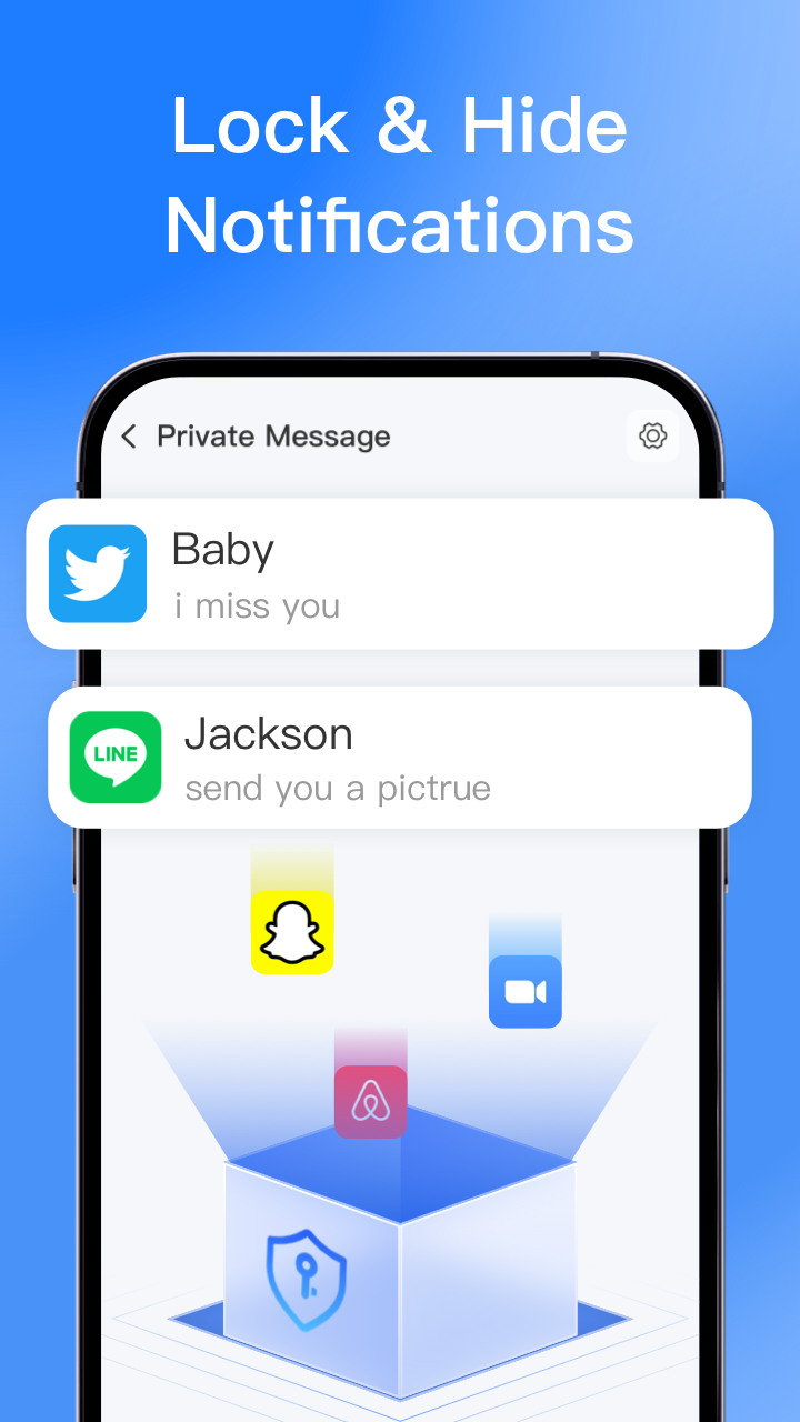اسکرین شات 3 برنامه AppLock: Fingerprint, PIN Lock
