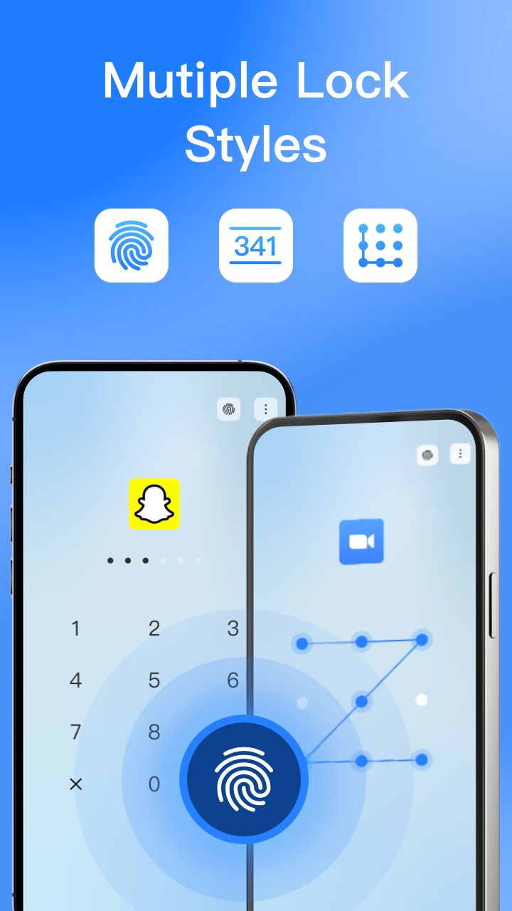 اسکرین شات 4 برنامه AppLock: Fingerprint, PIN Lock