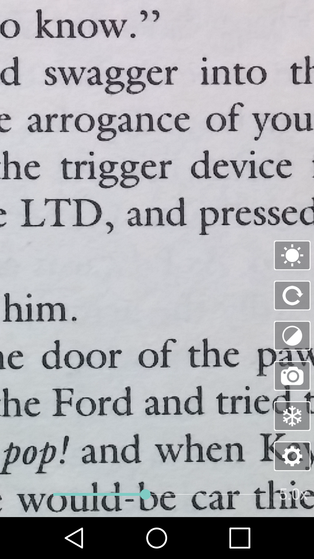 اسکرین شات 2 برنامه Magnifier