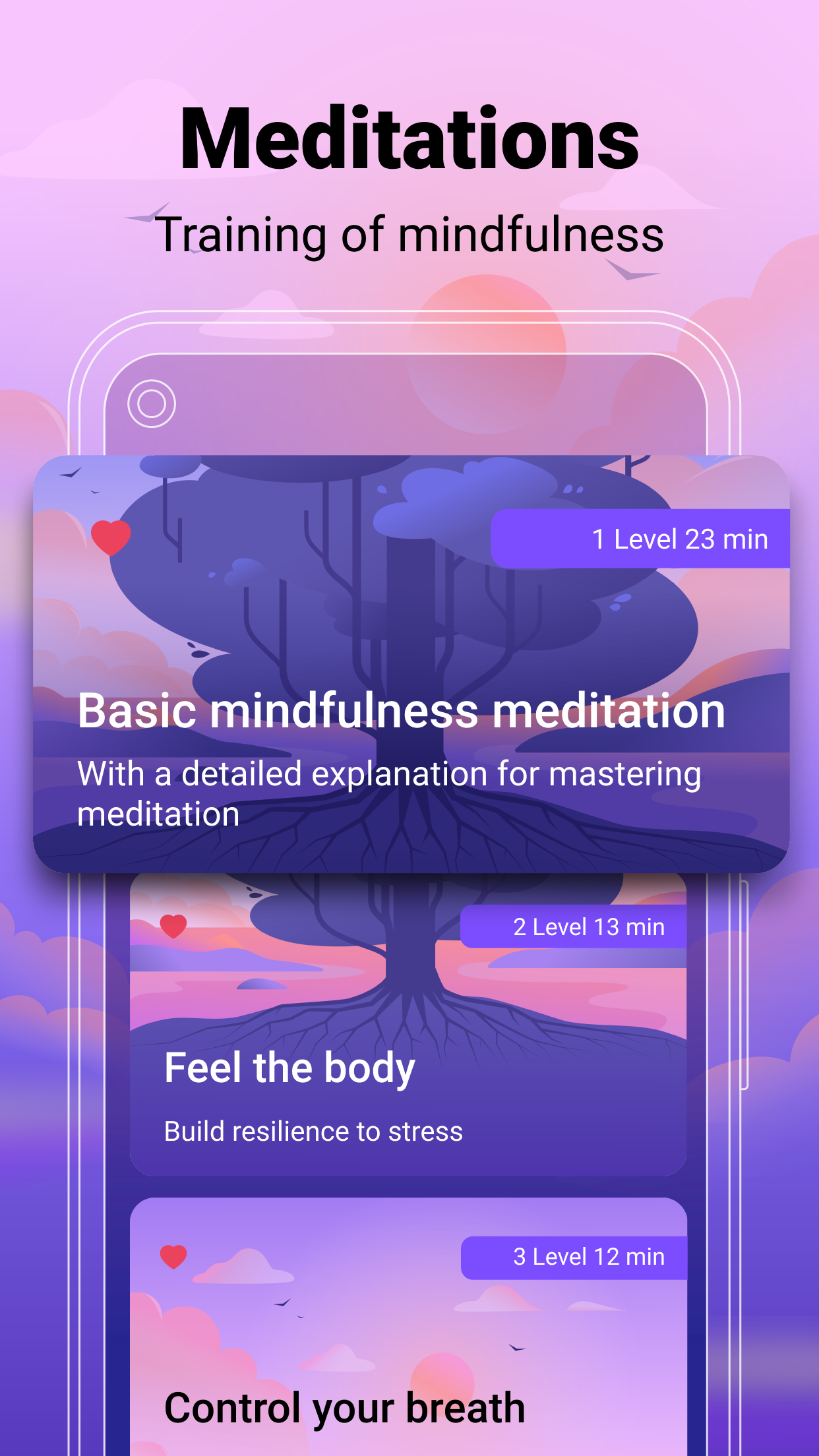 اسکرین شات 6 برنامه Norbu: Stress management