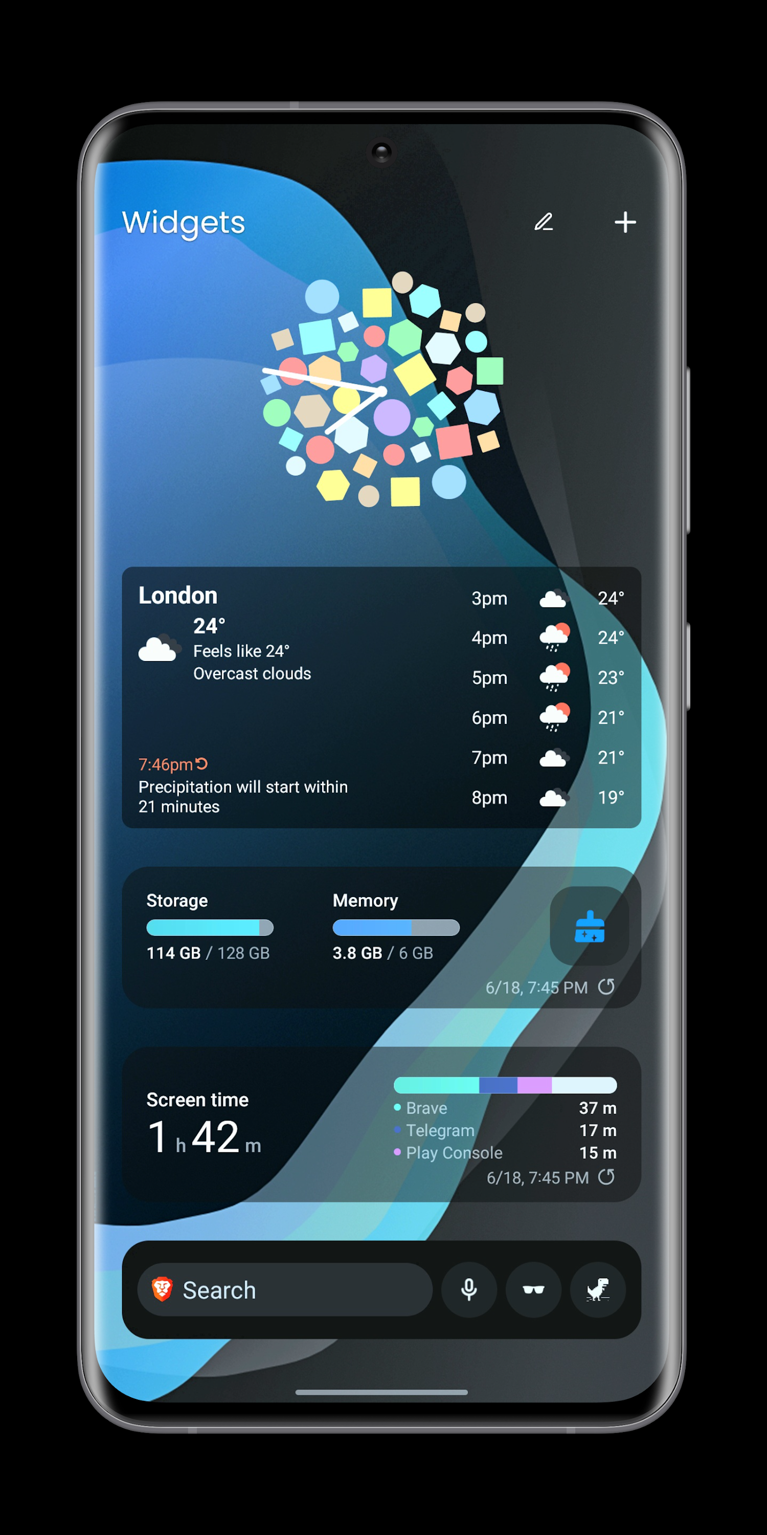 اسکرین شات 2 برنامه Pro Launcher. Productive You.