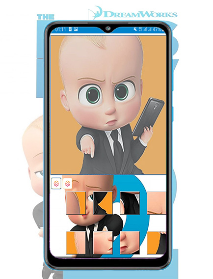 اسکرین شات 5 بازی بازی پازل بچه رییس 2