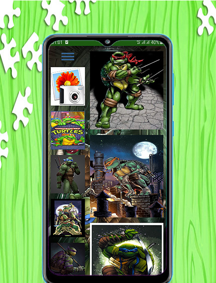 اسکرین شات 3 بازی پازل لاک پشت های نینجا