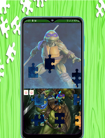 اسکرین شات 6 بازی پازل لاک پشت های نینجا