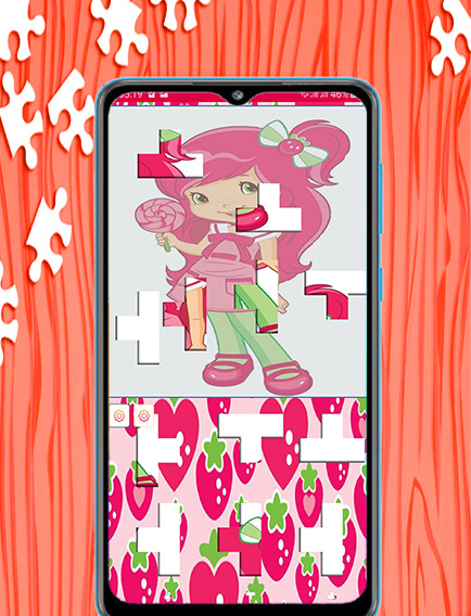 اسکرین شات 5 بازی بازی پازل دختر توت فرنگی