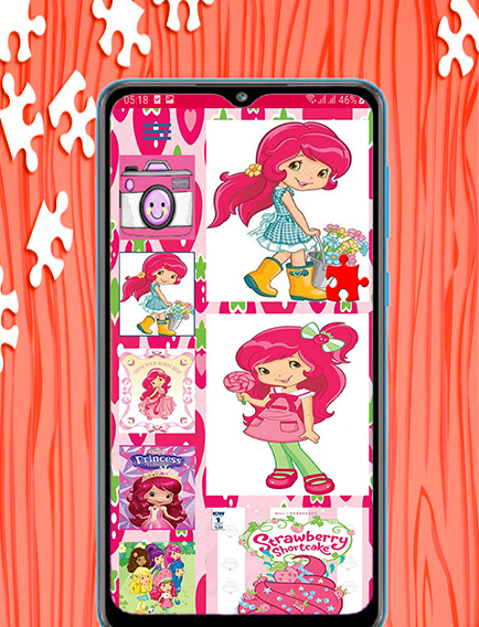 اسکرین شات 3 بازی بازی پازل دختر توت فرنگی