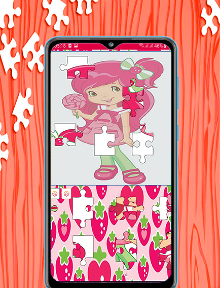 اسکرین شات 6 بازی بازی پازل دختر توت فرنگی