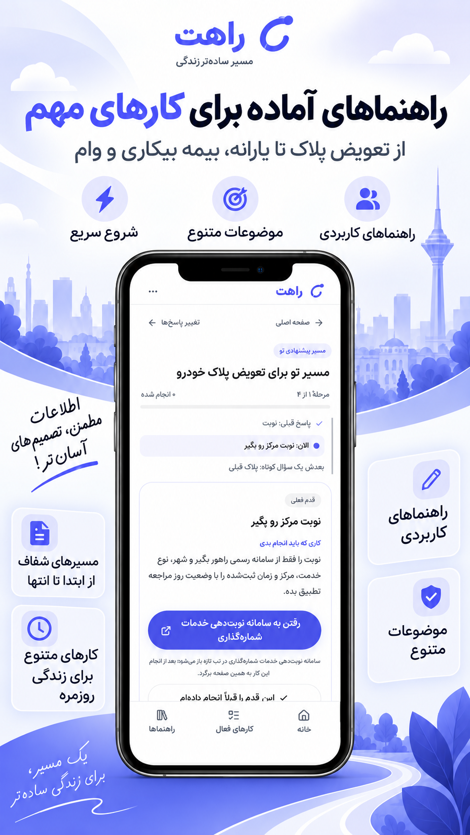 اسکرین شات 4 برنامه ‏راهت