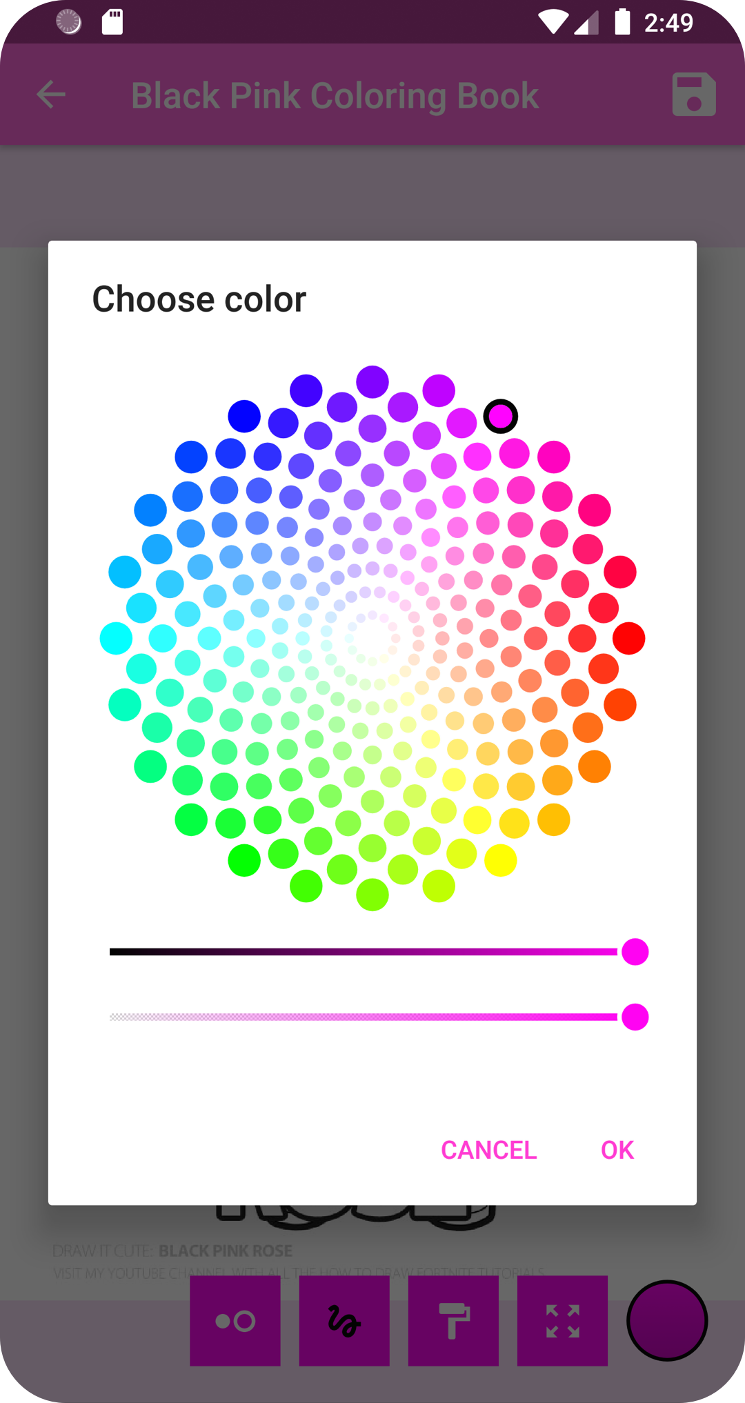 اسکرین شات 6 برنامه Colors: Black Pink K-POP