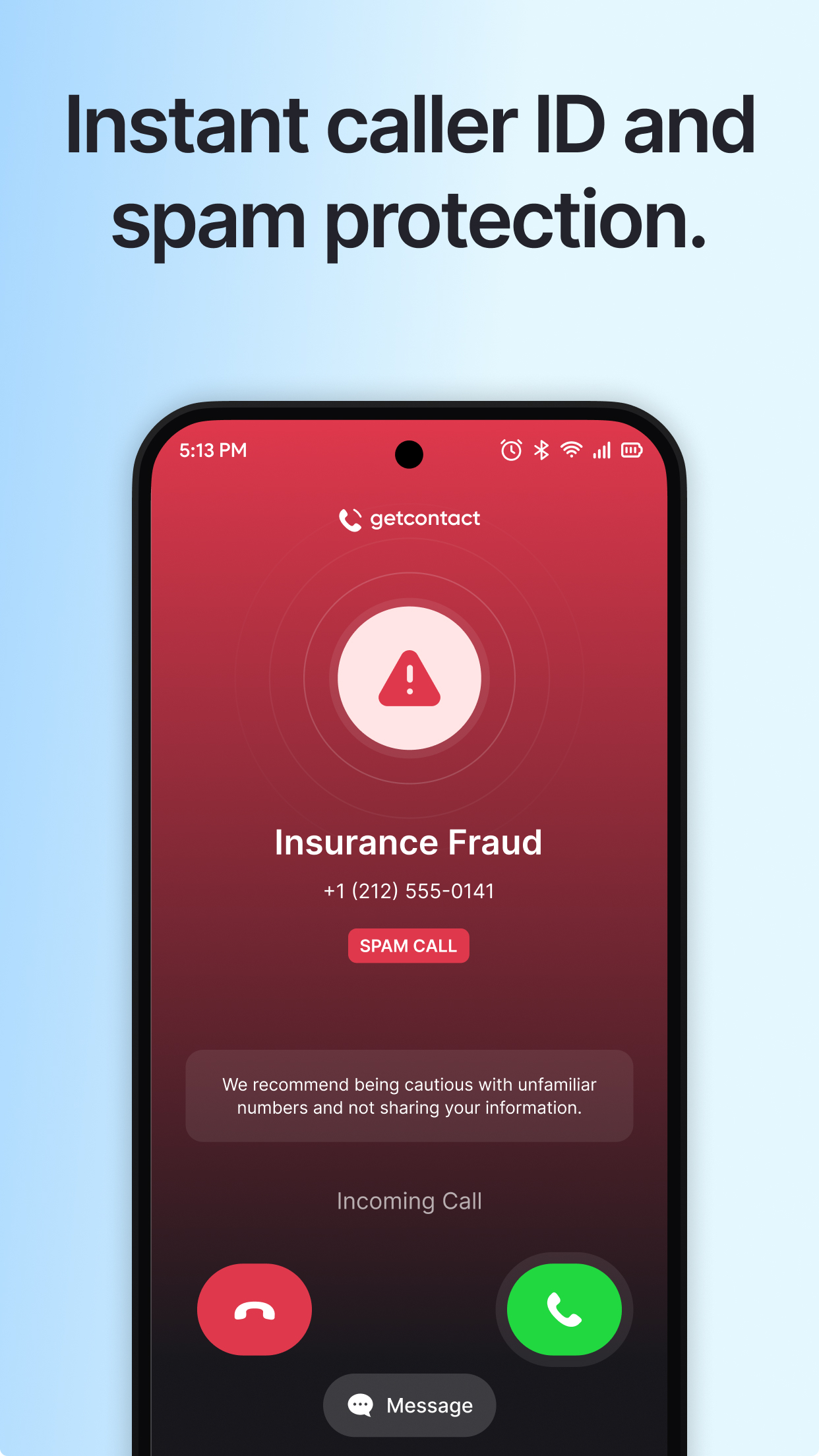 اسکرین شات 2 برنامه Getcontact