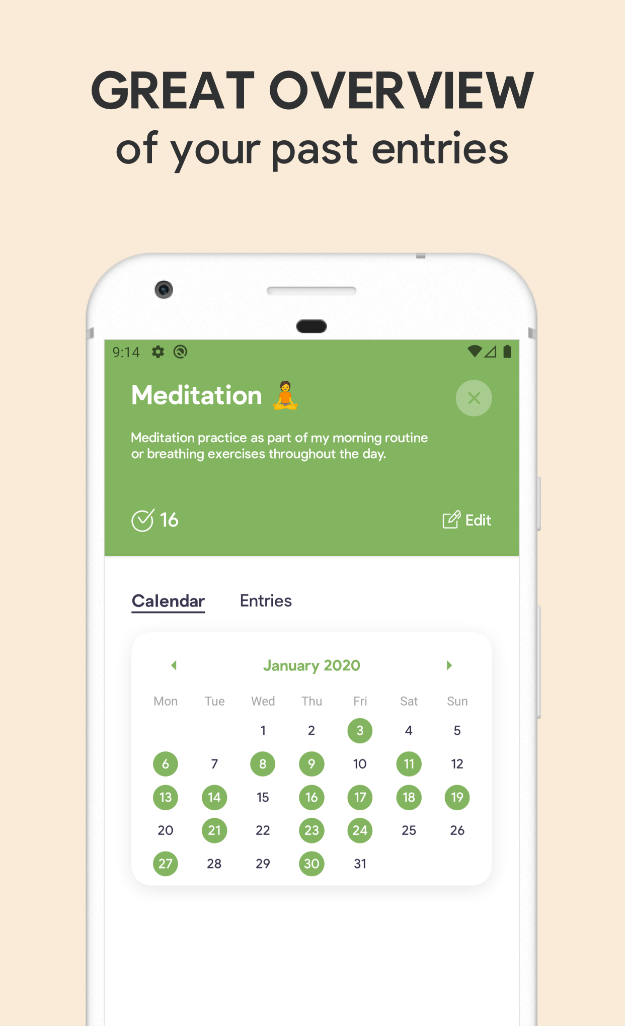 اسکرین شات 4 برنامه Sparkle: Self-Care Checklist,