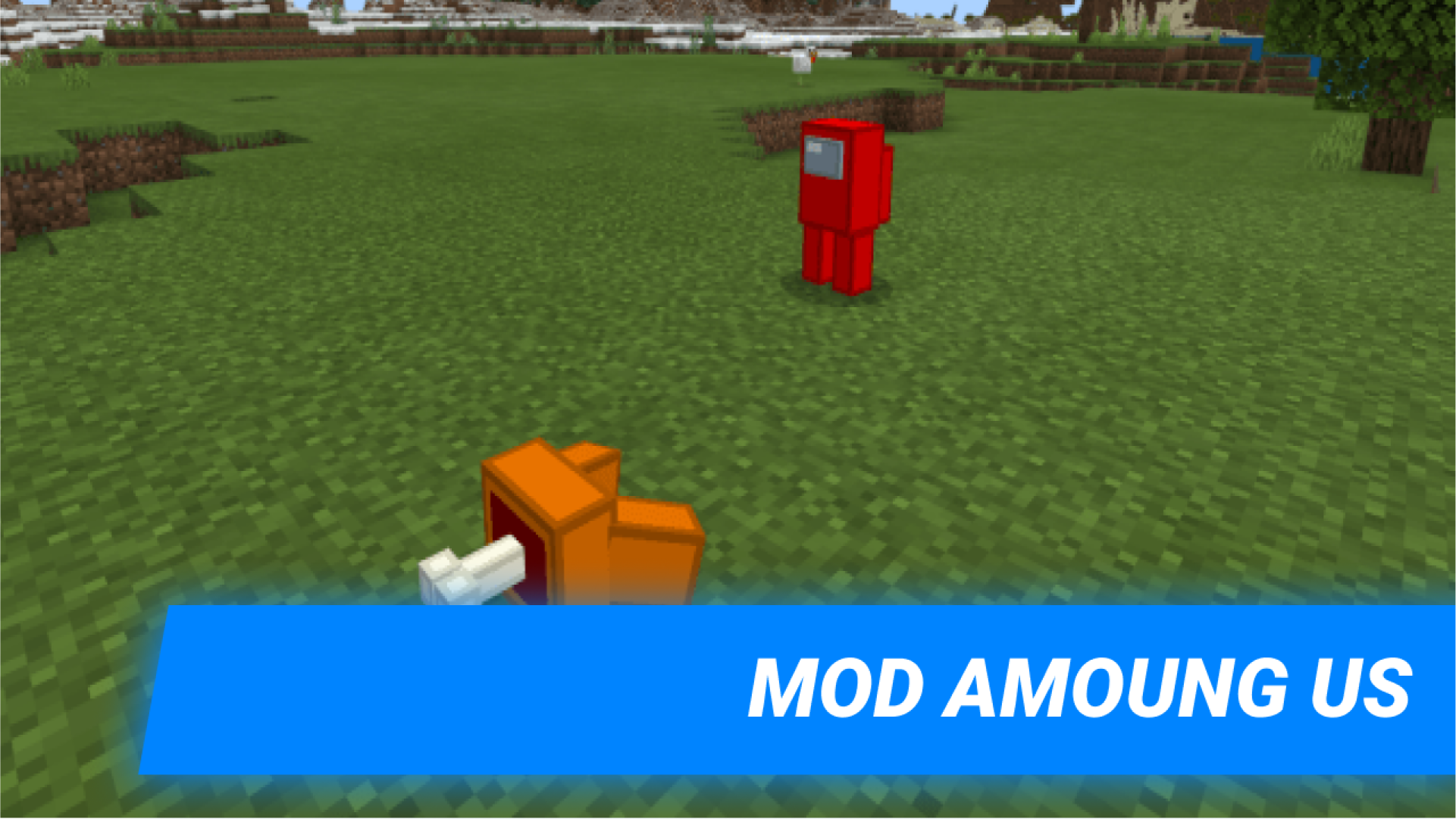 اسکرین شات 1 برنامه Among Us Skins for Minecraft