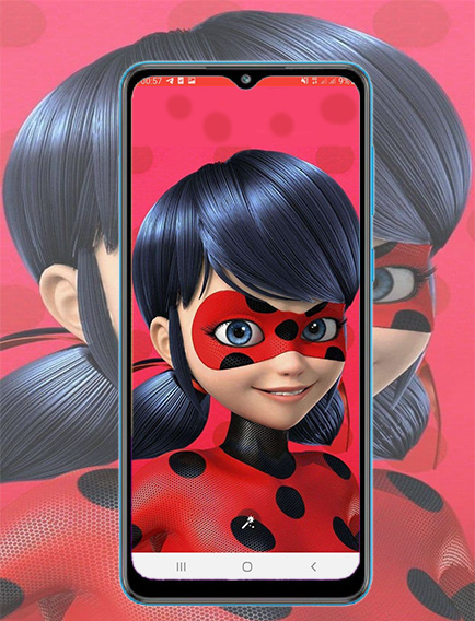 اسکرین شات 3 برنامه پس زمینه دختر کفشدوزکی