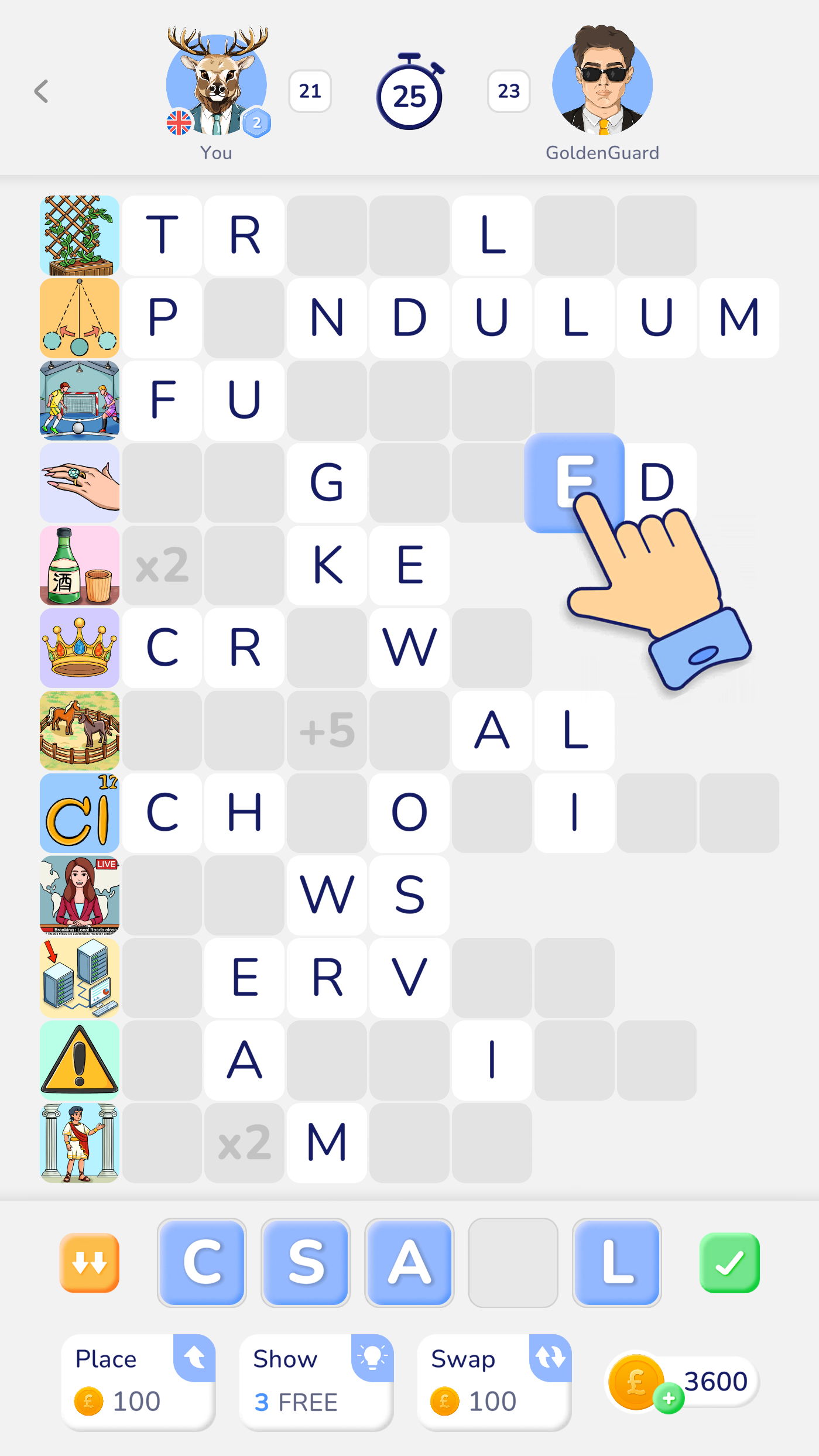 اسکرین شات 3 بازی WordPix - Guess Word Picture