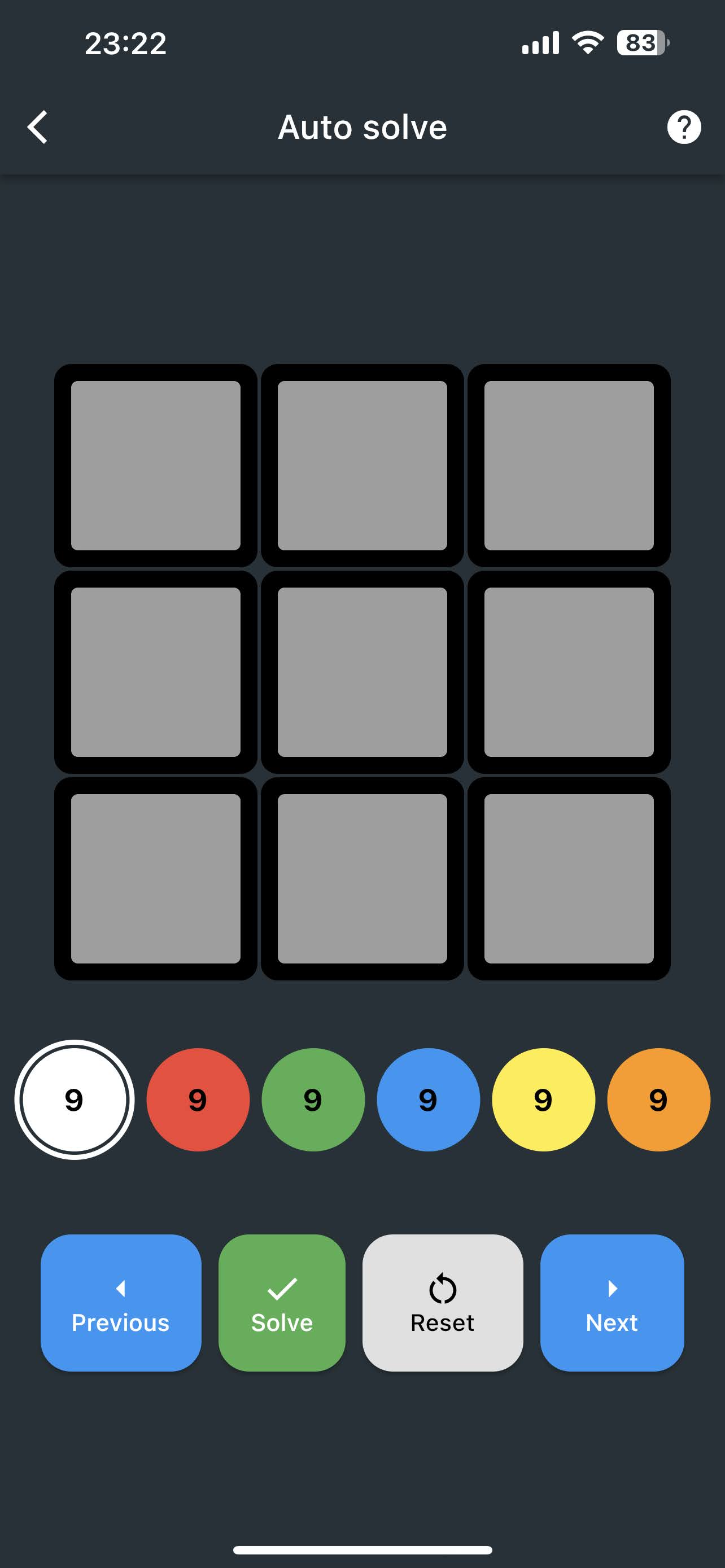 اسکرین شات 1 برنامه Rubik's Cube Solver & Tutorial
