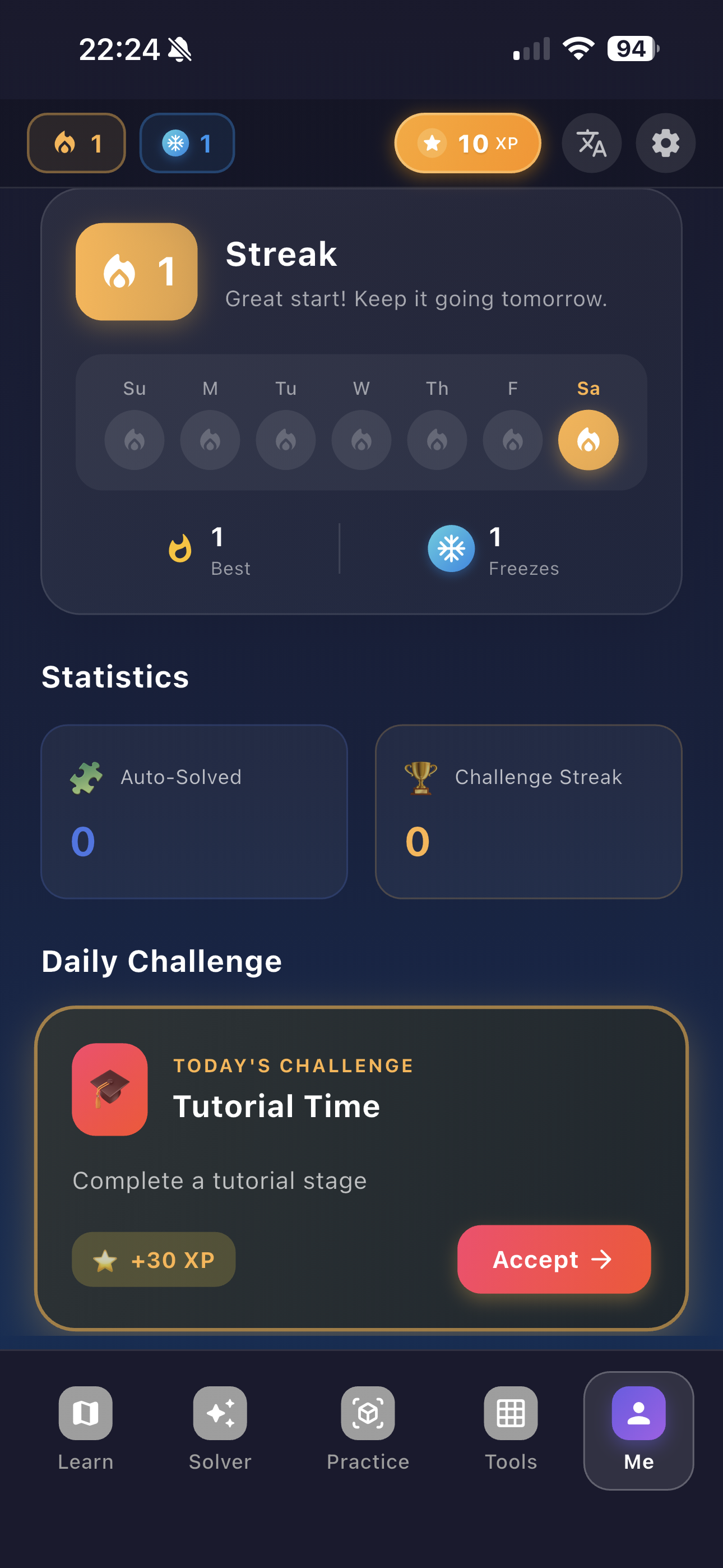اسکرین شات 7 برنامه Rubik's Cube Solver & Guide