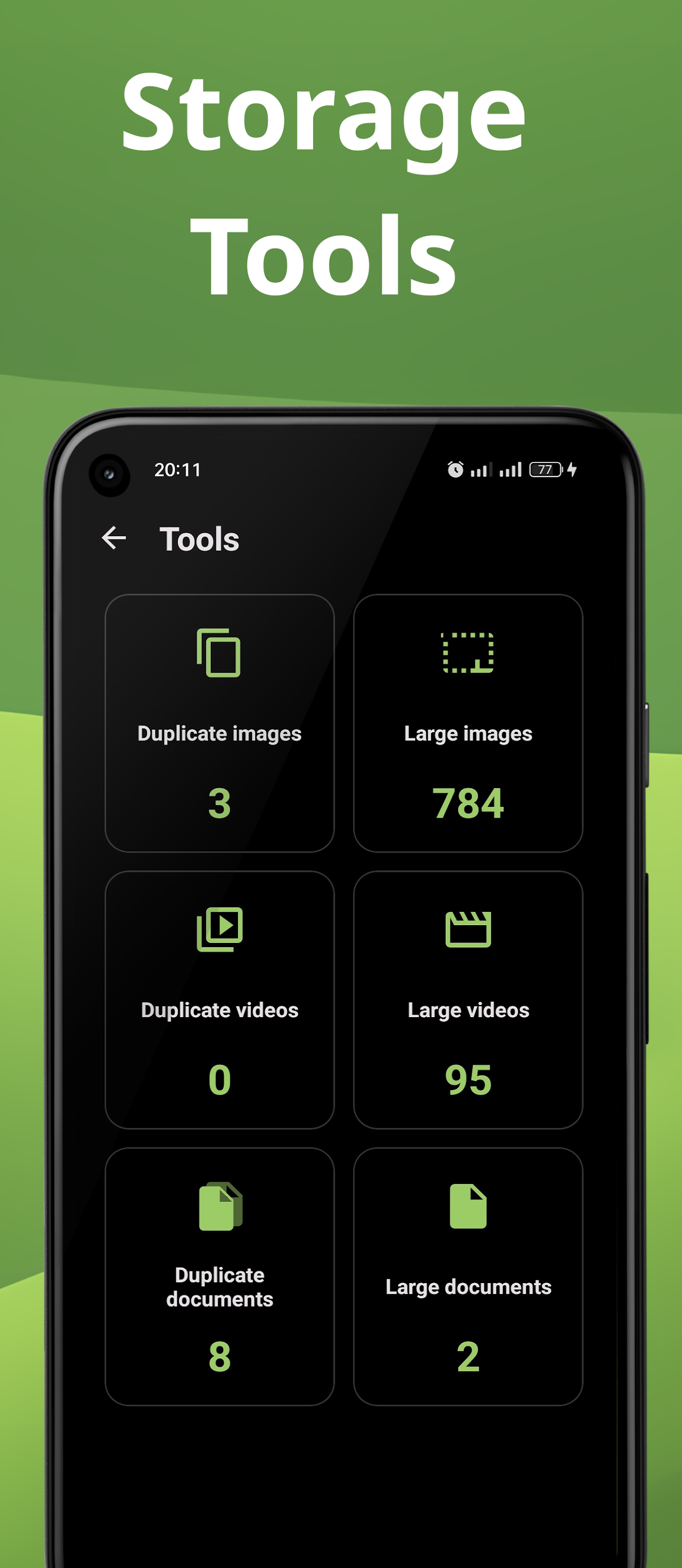 اسکرین شات 2 برنامه Ancleaner, Android cleaner