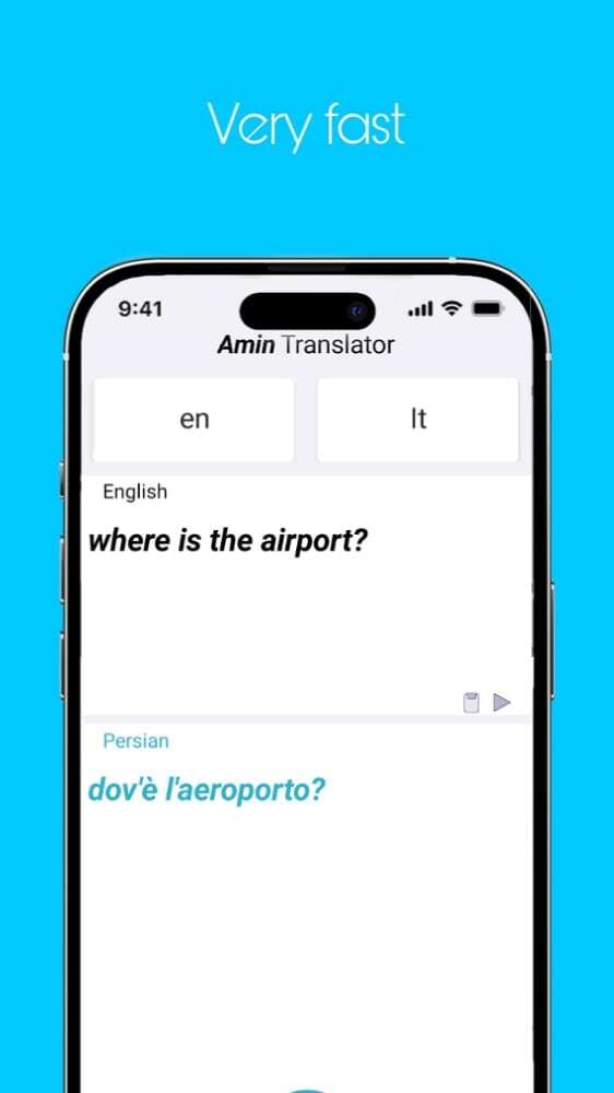 اسکرین شات 5 برنامه مترجم امین