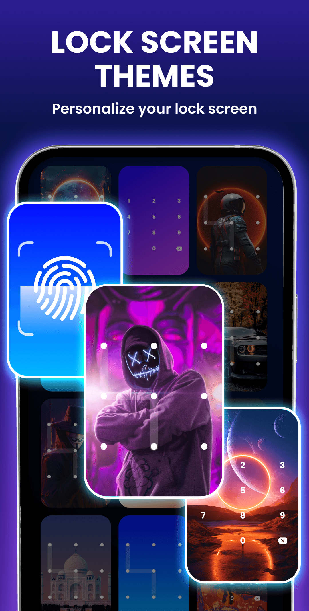 اسکرین شات 5 برنامه App Lock - Fingerprint Lock