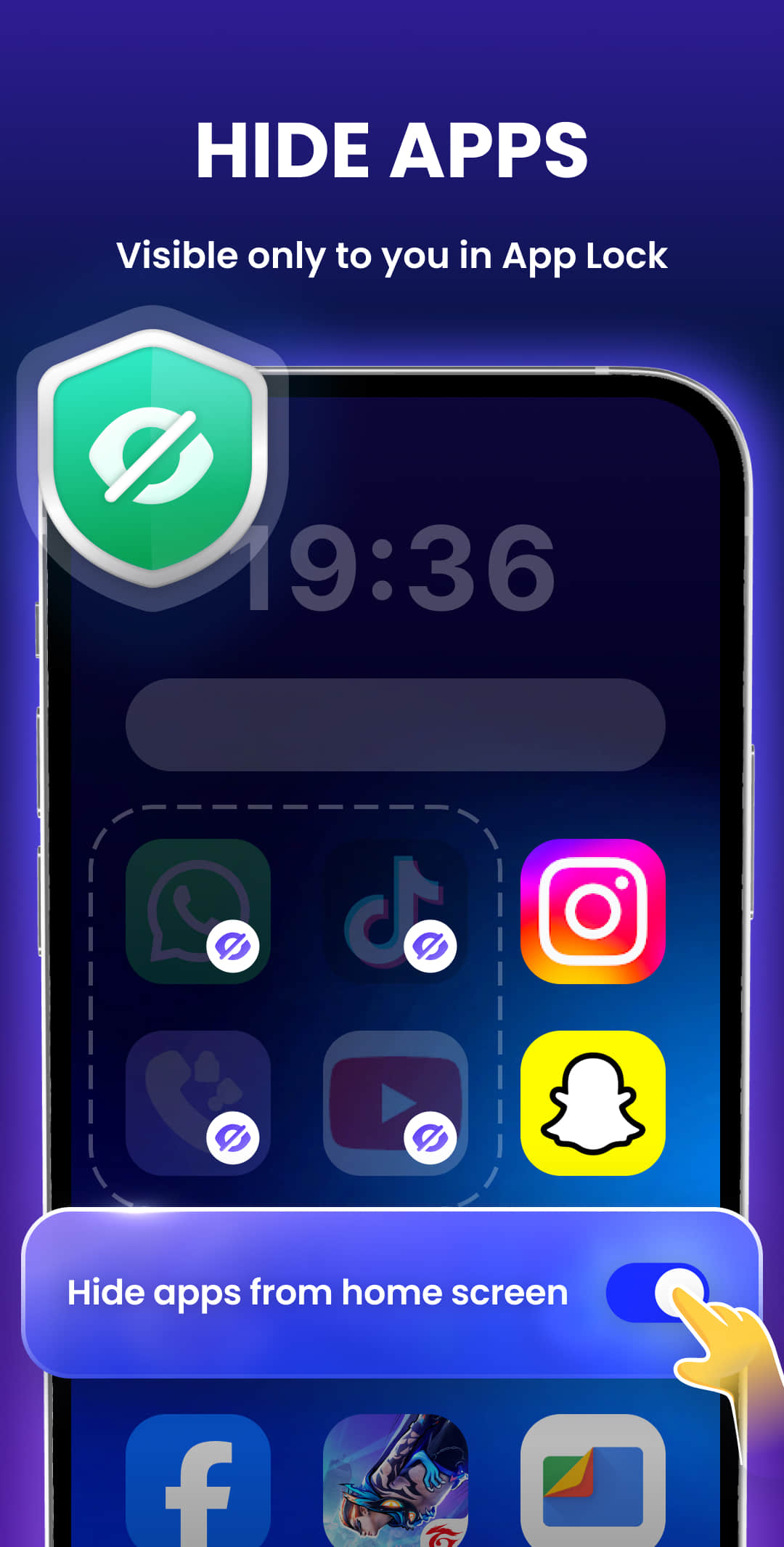 اسکرین شات 7 برنامه App Lock - Fingerprint Lock