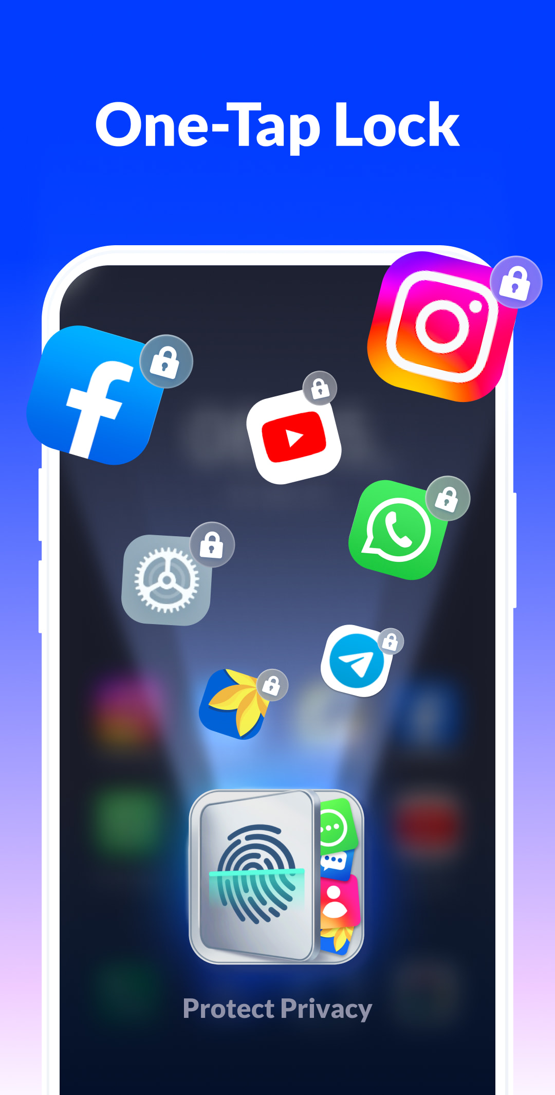 اسکرین شات 6 برنامه Applock - Lock Apps, Password