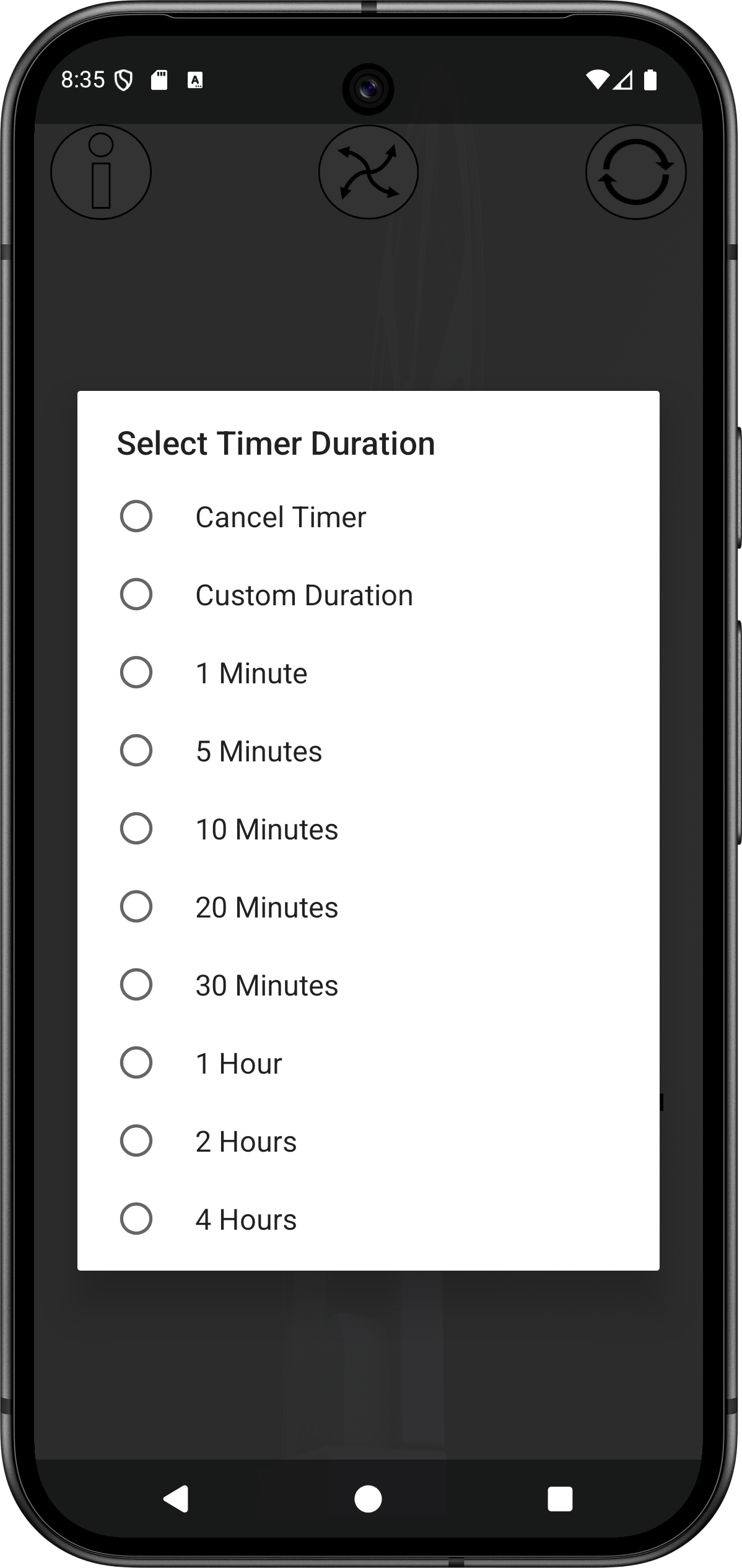 اسکرین شات 4 برنامه Film Projector Sounds