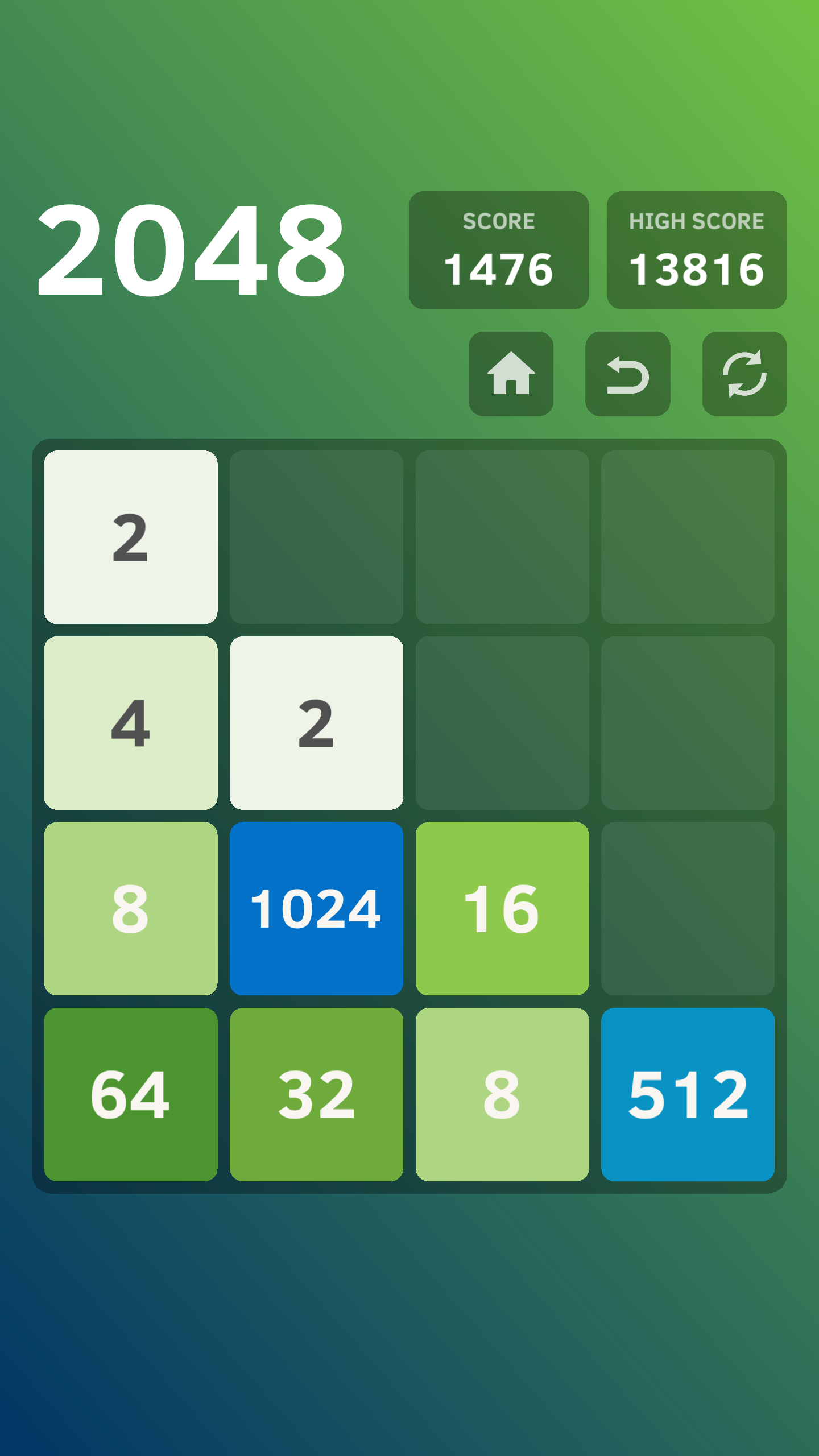 اسکرین شات 1 بازی Colors of 2048™