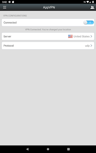 اسکرین شات 6 برنامه VPN Unlimited Proxy AppVPN