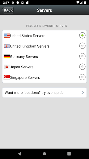 اسکرین شات 3 برنامه VPN Unlimited Proxy AppVPN