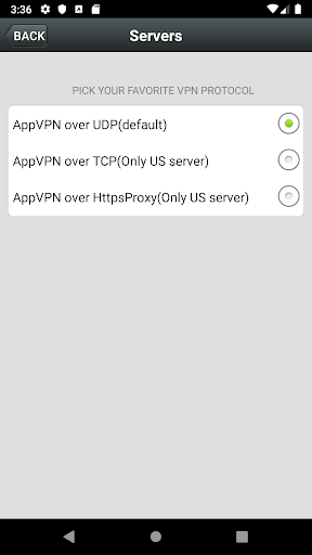 اسکرین شات 4 برنامه VPN Unlimited Proxy AppVPN