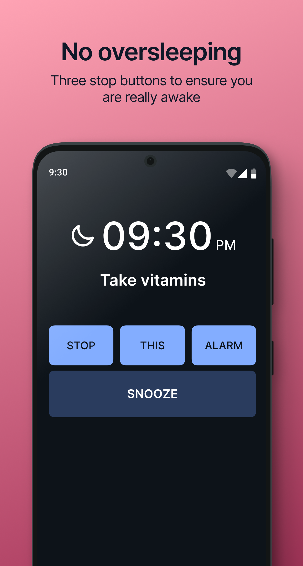 اسکرین شات 4 برنامه Simple Alarm Clock