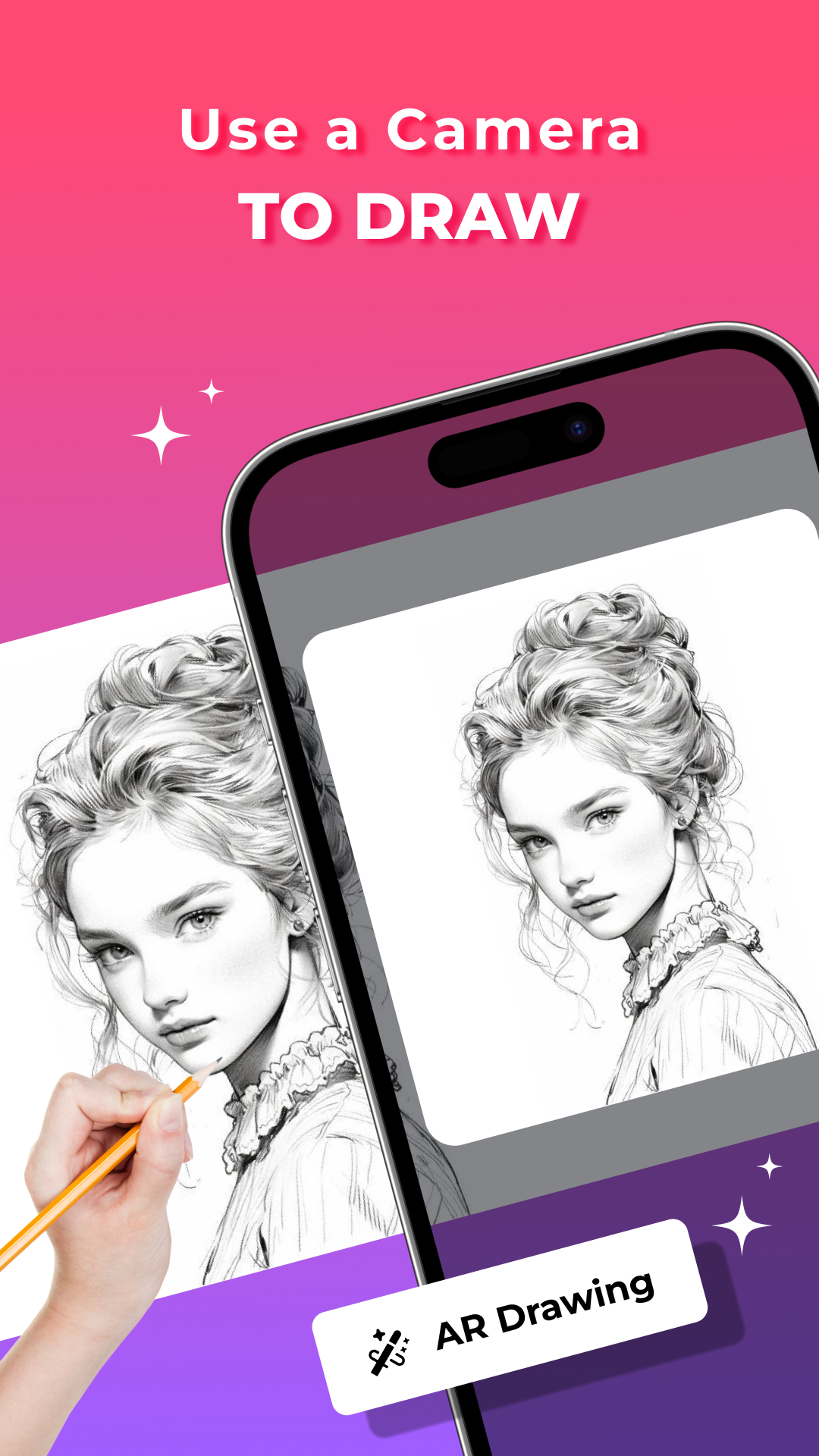 اسکرین شات 5 برنامه AR Drawing: Sketch & Paint Art