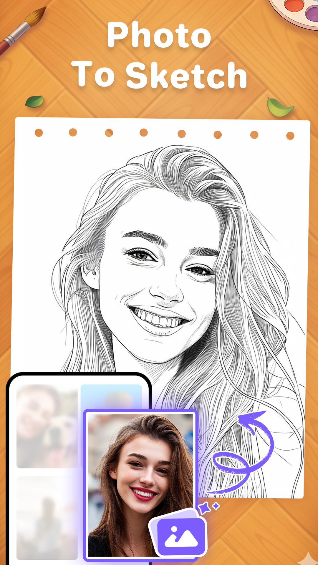 اسکرین شات 4 برنامه AR Draw: Trace to Sketch Anime