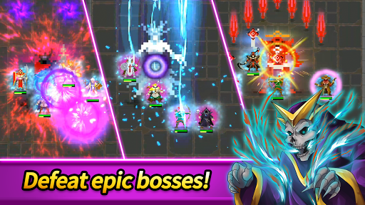 اسکرین شات 2 بازی Dunidle: Dungeon Crawler & Idle Hunter Boss Heroes
