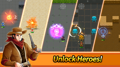 اسکرین شات 3 بازی Dunidle: Dungeon Crawler & Idle Hunter Boss Heroes