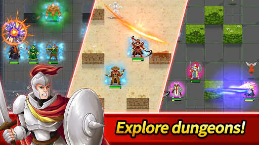 اسکرین شات 1 بازی Dunidle: Dungeon Crawler & Idle Hunter Boss Heroes
