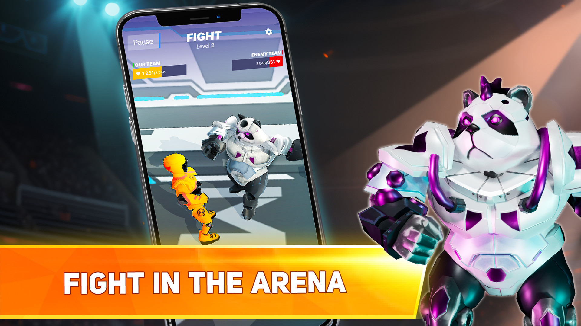 اسکرین شات 4 بازی Armored Merge: Mech Arena
