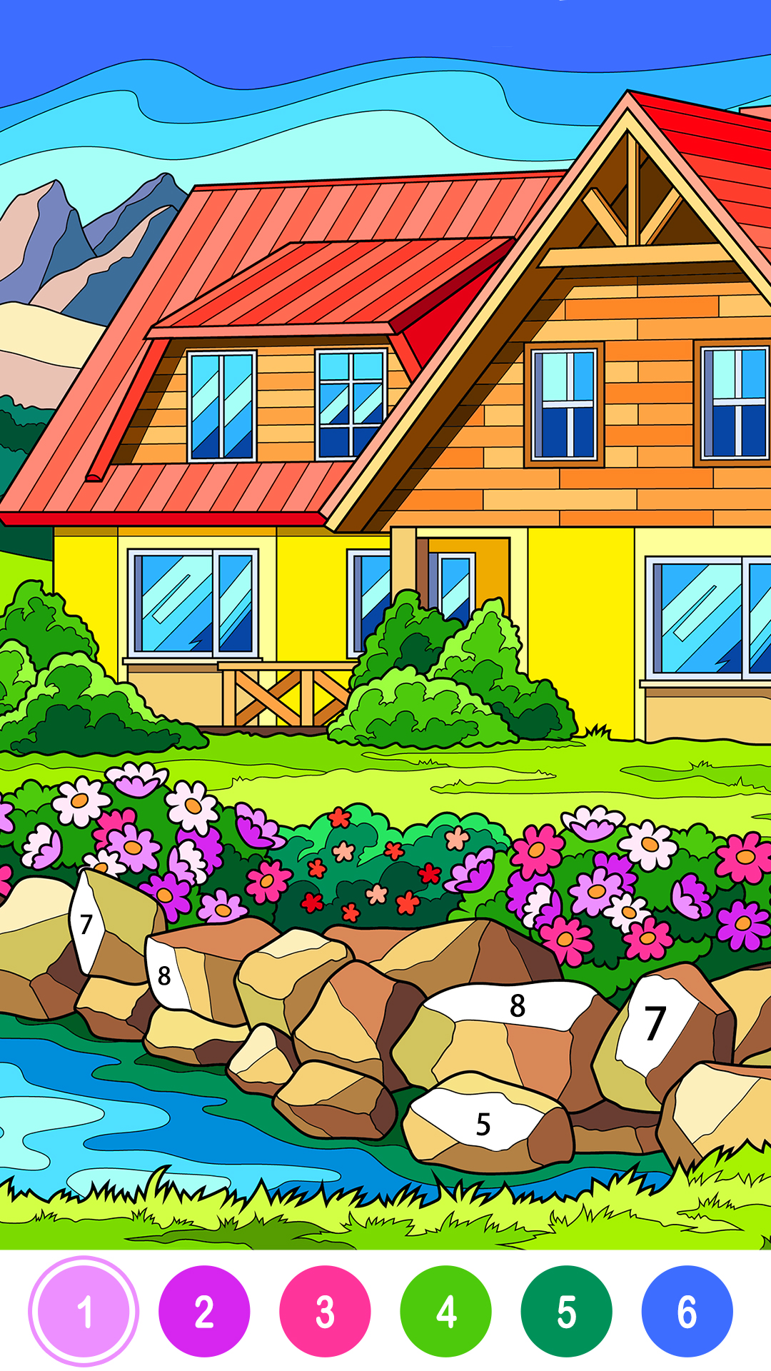 اسکرین شات 8 بازی ColorPlanet® Paint by Number