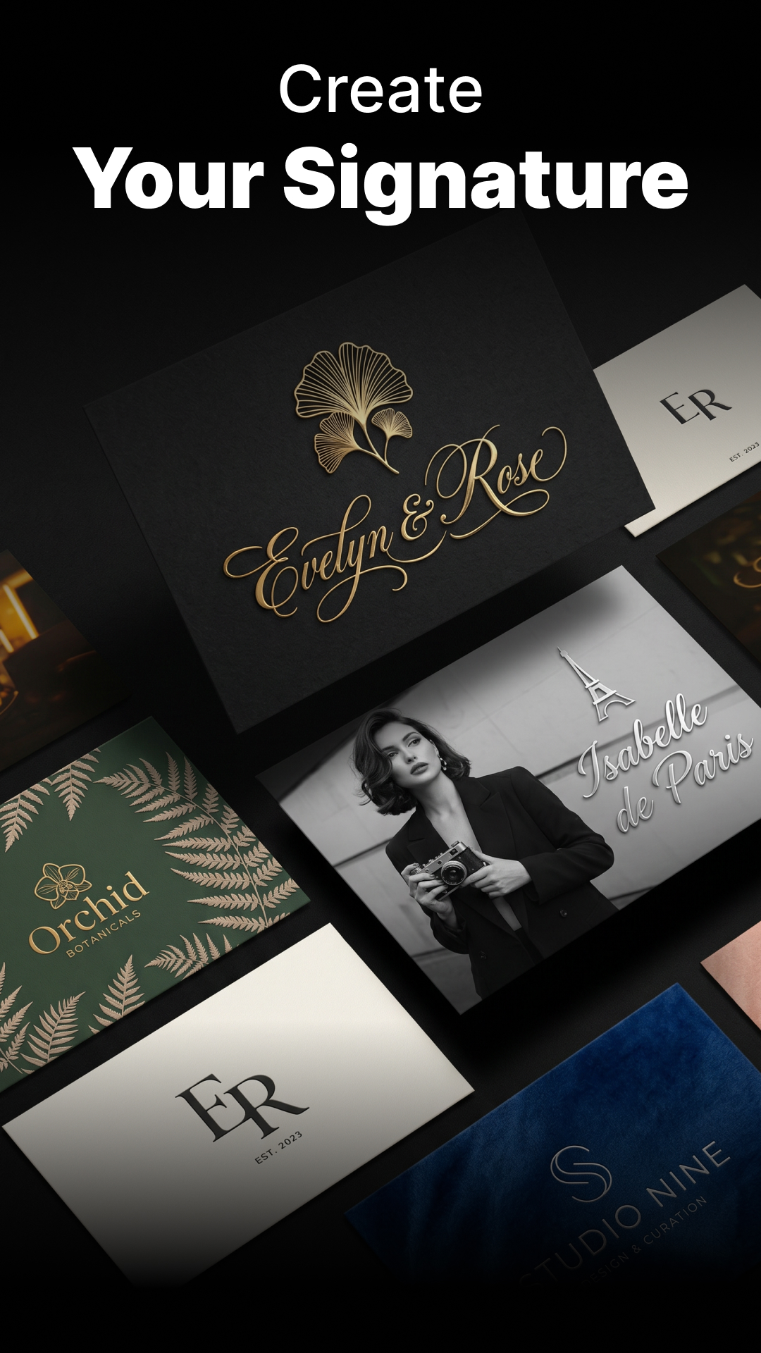 اسکرین شات 2 برنامه Logo Maker - AI Art Design