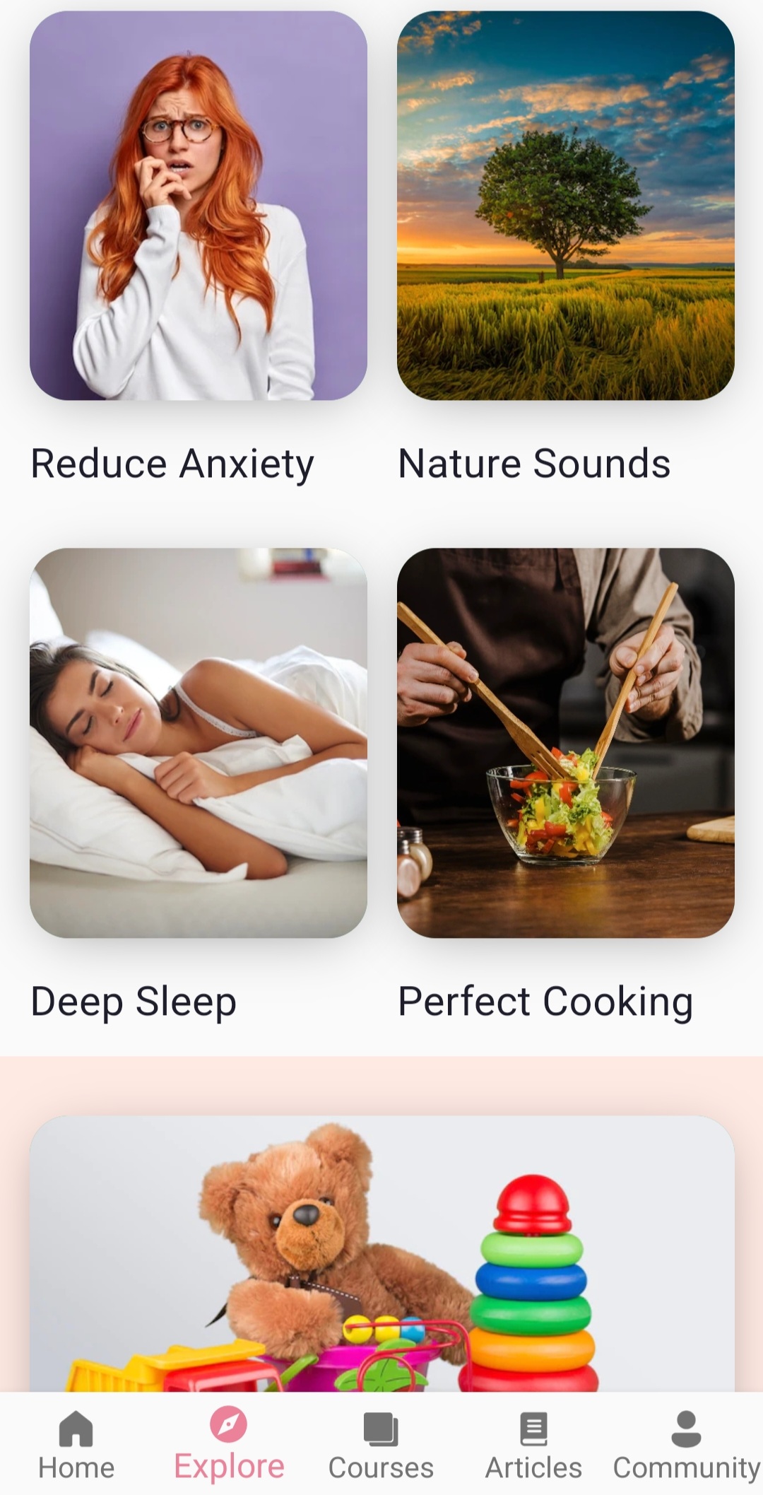 اسکرین شات 6 برنامه ASMR Sleep & Relax Videos