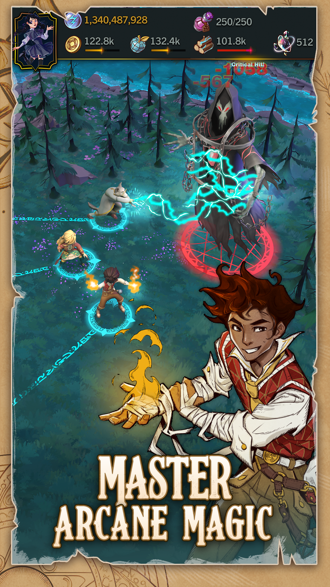 اسکرین شات 1 بازی Witch Arcana - Magic School