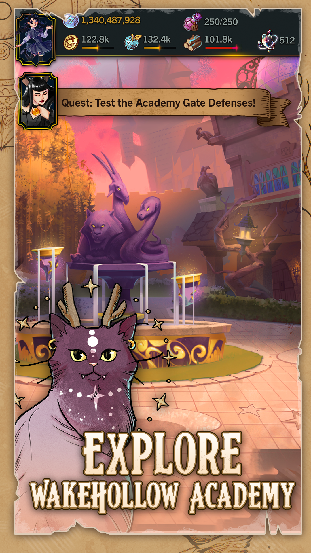 اسکرین شات 4 بازی Witch Arcana - Magic School