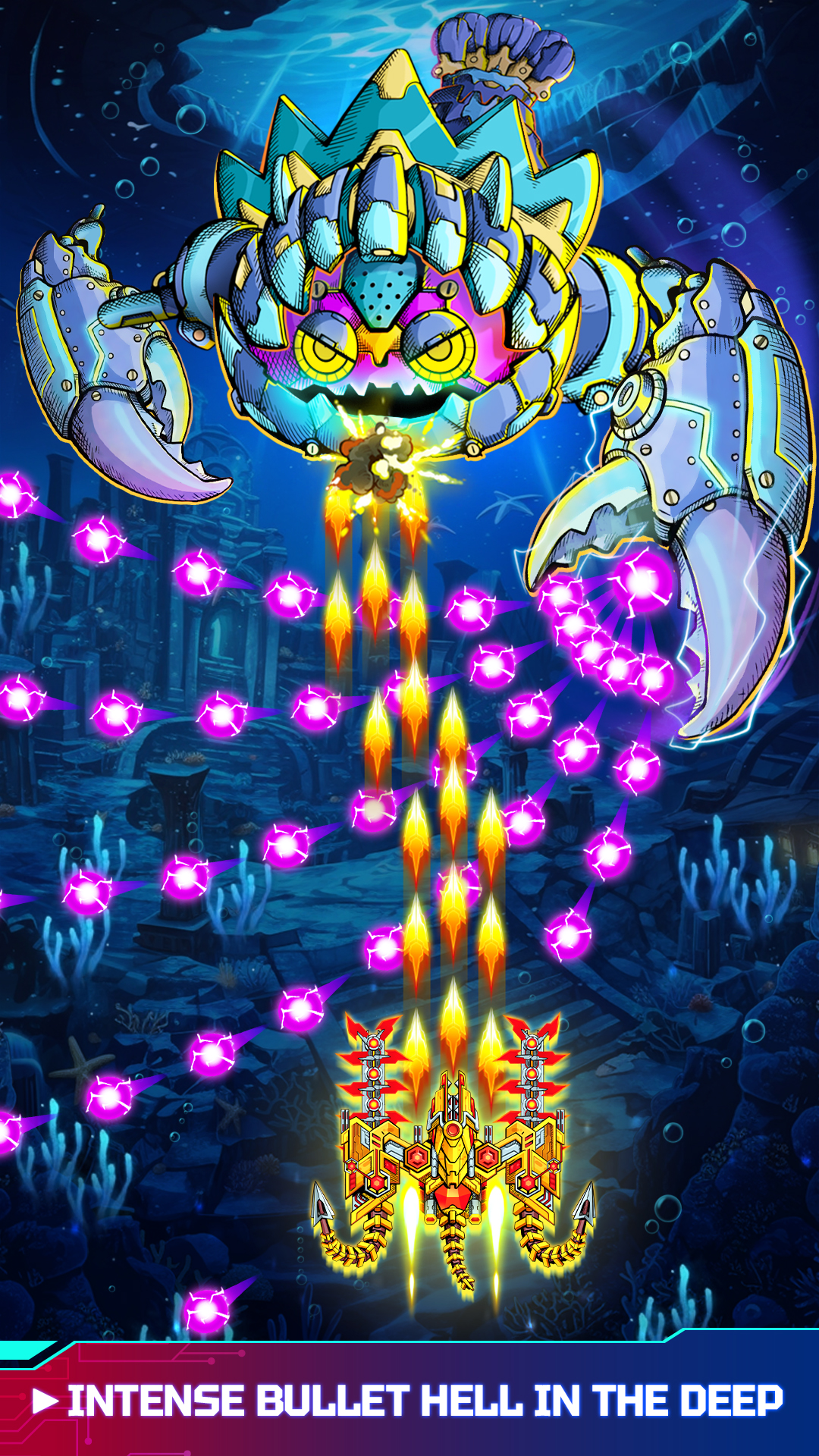 اسکرین شات 5 بازی Atlantis Invaders